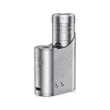 VapeFly Brunhilde SBS Box Mod Akkuträger e-Zigarette, 100 W, Farbe silber, ohne liquid und somit ohne Nikotin