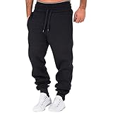 Jogginganzug Herren Cargohose 3XL Große Größe Cargo Hose Casual Baumwollhose Einfarbig Locker Trekkinghose Loungewear Fitnesshose Activewear Laufhose Regenhose Fahrrad