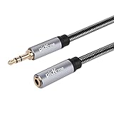 Oluote TRS 3.5mm Stecker auf TRS 3.5mm Buchse Stereo Zusatz Audiokabel für Lautsprecher Auto Smartphone MP3 Multifunktionskopfhörer PC Tablet (5)