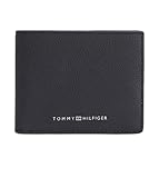 Tommy Hilfiger Brieftasche - Modell AM0AM10244, Bds - Black, Taglia Unica