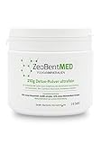 ZeoBent MED Detox-Pulver ultrafein 210 g, von Ärzten empfohlen, Apothekenqualität, Laboranalyse, zur Entgiftung und Entschlackung