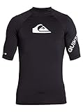 Quiksilver Herren All Time Rash-Guard-Shirt, Schwarz, XL