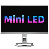 INNOCN Mini LED 4K Monitor, 27 Zoll IPS Professioneller Bildschirm, Auto-Helligkeit, Adobe RGB 99%, HDR 1000, Delta E