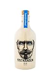 KNUT HANSEN DRY GIN – handcrafted Gin nach klassisch nordischer Art, mit Wacholder, Gurke, Basilikum und Apfel, in Keramik-Flasche, 1 x 0.5 l