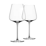 ZALTO Bordeauxglas DENK'ART, H 24 cm, 2er Set