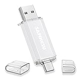 SANKESU 512GB USB Stick 3.0 USB C Flash-Laufwerke USB-A & Typ-C OTG Speicherstick, Dual Memory Sticks für PC/Tablet/Laptop/Typ C Handy(Tatsächlich Verfügbare Kapazität: 470GB)