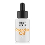 Ringelblumenöl BIO Calendula Pflegeöl - 30ml natürliches Öl in weißer Glasflasche mit Pipette - Made in Germany - Garden of Oils skincare