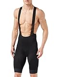 GORE WEAR C3 Kurze Herren Fahrrad Trägerhose mit Sitzpolster, L, schwarz