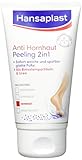 Hansaplast Anti Hornhaut 2in1 Peeling, Hornhaut Entfernung mit Bimsstein und Gebirgssalz, Fußpeeling für sofort samtweiche Füße, 75 ml