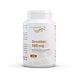 Vita World L-Ornithin 500mg 120 Vegi Kapseln Apotheken Herstellung