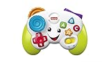 Fisher-Price Lernspaß Spiel-Controller für Babys und Kleinkinder in Grün, Videospiel-Attrappe mit Musik und Leuchtfunktion für Babys ab 6 Monaten, deutsche Version, HXB62