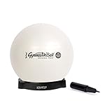 Original Pezziball MAXAFE 65cm mit Ballschale & Pumpe Kombi pearlwhite