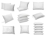 sunnypillow Premium Kopfkissen 5er Set Kissen 45x45 cm Füllung | Kissenfüllung Füllkissen Innenkissen Sofakissen groß | fest gefüllt, für Allergiker geeignet |