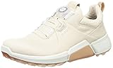 ECCO Damen 2022 W Golf Biom H4 Leder Wasserdicht Boa Spikeless Golfschuhe, Grau - Limestone, 40 EU