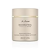 M. Asam RESVERATROL PREMIUM NT50 Reinigungscreme (200 ml) - entfernt schonend & gründlich Unreinheiten, Schmutz & Make-up, für einen klaren & wachen Teint, vegan