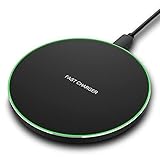 20W Fast Wireless Charger, Qi Schnelles Kabellosen Ladepad Induktions Ladegerät mit USB-C Kabel für Apple iPhone 13 14 12 11 XS X XR AirPods 3/2 Samsung Galaxy S22 S20 S10 Note 20 10/Buds Kopfhörer