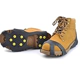 Spikes Wanderschuhe Rutsch Steigeisen Schneeschuhe: YOYIAG Inliner Schuhe Winterschuhe Silikon Schneeketten Uberzieher Anti Rutsch Leichtathletik Bergschuhe Antirutsch Outdoor Damen Men Boots Snow