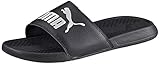 PUMA Herren Popcat Zapatos de playa y piscina, Schwarz Black Black White, 43 EU