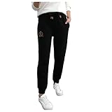 Leggings Damen High Waist Gefüttert Slim Lange Elastische Yogahosen Fleece Hosen Winter Stretch Trainingshose mit Taschen Strumpfhosen High Waist Freizeithose Thermo Leggings Mädchen Thermoleggins