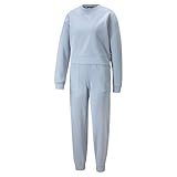 PUMA Damen Loungewear Suit FL Trainingsanzug, Blaue Wäsche, M