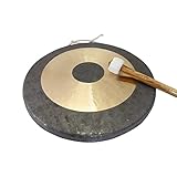 Original Tam Tam Gong/Whood Chau Gong 40 cm, toller Klang, inklusiv Holz-/Baumwollklöppel -7026-