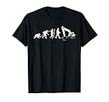 Bagger Evolution Baggerfahrer Baustelle Bauarbeiter T-Shirt