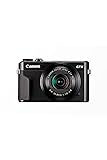 Canon PowerShot G7 X Mark II Digitalkamera (klappbares 7,5cm Display, 20,1 Megapixel, 4,2 fach optischer Zoom, Touchscreen, WLAN, F1.8-2.8 Objektiv, optischer Bildstabilisator, Full HD), schwarz