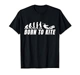 Evolution Kite-Surfer TShirt Kitesurfing Kitesurfen Boarding T-Shirt