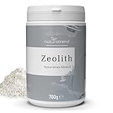 naturetrend Zeolith Klinoptilolith Pulver 700g – Naturrein mit 94% Klinoptilolithanteil in Premium-Qualität – Extra fein gemahlen, Ohne Zusätze, Reines & naturbelassenes Vulkangestein