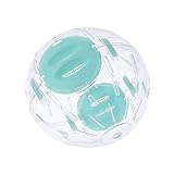 Bumdenuu Hamster Laufball Tier Lauf Gesundheit Ball Kleintier Spielzeug Stumm Transparent Laufband (Zufällige Farbe)