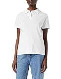 Fruit of the Loom Damen Slim Fit Poloshirt 65/35 Lady fit, Weiß (White), XL