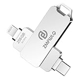 MFi Zertifizierter 256GB iPhone-Foto-Stick USB-Stick-für-iPhone-Speicherstick Lightning-USB C Stick Flash-Laufwerk-iPhone-Speichererweiterung-Fotostick iPad-Backup-Photo-Stick iOS-USB-Stick-Memory