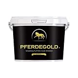 Pferdegold® Mineral – glutenfreies Mineralfutter zur Unterstützung der Stoffwechselfunktion, Ergänzungsfutter für alle Pferderassen, dopingfrei, Made in Germany, 1,5 kg