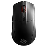 SteelSeries Rival 3 Wireless - Wireless Gaming-Maus - Über 400 Stunden Akkulaufzeit - Dual Wireless 2.4 GHz und Bluetooth 5.0 - 60 Millionen Klicks