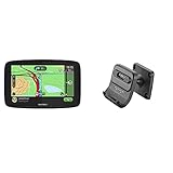 TomTom Navigationsgerät GO Essential (6 Zoll, Stauvermeidung Dank TomTom Traffic, Karten-Updates Europa, Freisprechen, Updates über Wi-Fi) & Fixed Installation XXDock (GO 520/5200/620/6200)