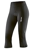 Gonso Damen Da-Radhose-3/4Jane Hosen, Schwarz, 42