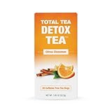 Total Tea Zero Coffein Tee - Ganz Natürlich - Schlankmachender Kräutertee zur sanften Reinigung - 25 Abnehmen Teebeutel