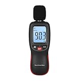 Schallpegelmessgerät Hancaner Dezibel Messgerät 30-130dB LCD Digital Noisemeter Schallpegelmesser Noise Volume Messgerät Dezibelüberwachungstester mit Max/Min/Data Hold-Modus