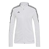 adidas Damen Tiro21 Trainingsjacke, White, 2XL