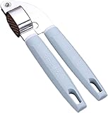 Presse Brecher stahl Küche Werkzeug Fleischwolf Edelstahl Stößel Hause Knoblauch Squeezer Küche, Essbar Schäler Y Schäler (Blau One Size) wangyiren93 (Color : Blau, Größe : Einheitsgröße)