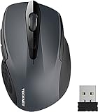 TECKNET Kabellose Maus, Pro 2.4G 2600 DPI Wireless Maus 6 Tasten mit Nano Empfänger, 24 Monate Batterielaufzeit, 5 Einstellbare DPI-Pegel für PC Laptop iMac MacBook Microsoft Pro, Office Home