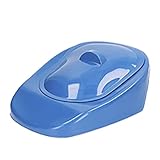 Bettpfanne Für Frauen,bettpfanne,urinal Mit Deckel,Bettpfanne Für Ältere Frauen Tragbare Bettpfanne Dicke Bettpfanne Mit Deckel Reduziert Geruch Töpfchen Für Männer Und Frauen Ältere ( Color : Light b