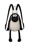 SHAUN THE SHEEP Backpack, black and white, 33cm