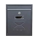 Mailbox Outdoor Villa Mail Box Wasserdichter Regen Briefkasten Posteingang Wandbehang Zuhause (Size : 1)