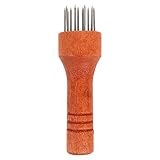 wrtgerht Fleischklopfer Edelstahl Fleischhammer mit Holzgriff Fleischklopfer Werkzeuge for Rindersteak Geflügel KitcheGadget Küchengeräte