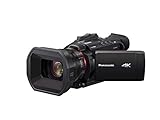 Panasonic HC-X1500E 4K Camcorder (4K Video, Kamera mit Gesichtserkennung, LEICA Objektiv, 25mm Weitwinkel, 24x optischer Zoom, Profi-Videokamera)