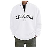 Kapuzenpullover Herren original Sweatshirts Baumwolle Kapuzenpulli Hoodie Kapuzenpullover Freizeit Classic Sweatshirt Langarmshirt Pullover Vintage Drucken Oberteile Blusen Tops Warmes Freizeitjacke