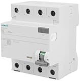 Siemens 5SV33426 FI-Schutzschalter 3P+N TypA 30mA 25A 400V