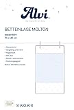 Alvi Wasserdichte Betteinlage Molton/Molton 70 x 140 cm