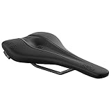 SQlab Unisex – Erwachsene 612 Ergowave Active 2.1 Road & MTB Race Fahrradsattel, Schwarz, 13 cm